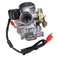 Motorcycle Carburetor, Solid Carb Assembly for Scooters ATV with GY6 150‑250CC Engine