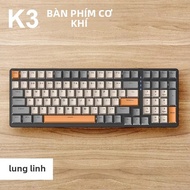 Bàn Phím Cơ Chơi Game Customized Free Wolf K3 100 Phím Dành Cho Esports Và Văn Phòng - Bố Cục Bàn Ph