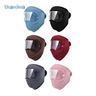 [Shamjina] Warm Ski Mask, Reusable Sports Face Shield, Fleece Face Mask for Cold Weather, for Men An