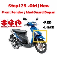 SUZUKI STEP125 FRONT FENDER / MUDGUARD DEPAN (OE) ORIGINAL  MUD GUARD DEPAN COVER STEP125 OLD MODEL NEW MODEL SAMA GUNA