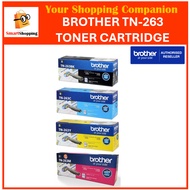 (Original) Brother Toner TN-263 TN263 Black Cyan Magenta Yellow Orignal TN 263