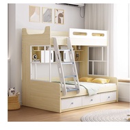 (Free Installation) Dreamy Children's Bunk bed/bed frame/staircase/wardrobe/ladder/double decker