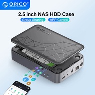 ORICO 2.5 Inch NAS Network HDD/SSD Enclosure Personal Cloud Server USB External SSD Storage Case