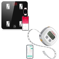 Smart Body Fat Scale, Smart Body Tape Measure