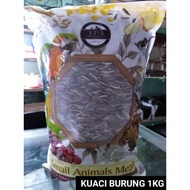 (KUACI UNTUK TERNAKAN 1KG)Kuaci burung/kuaci hamster/kuaci parrot/small animals meal