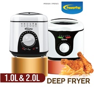 PowerPac Deep Fryer with non-stick inner pot and adjustable Thermostats (PPDF809/PPDF872)