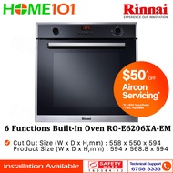 Rinnai 6 Functions Built-In Oven RO-E6206XA-EM