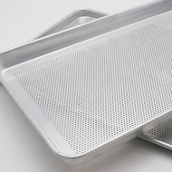 B1Kitchen Baking Tray Eco-Friendly Non-Stick Perforate Heat Resistant Aluminum Alloy Baking Food Tra