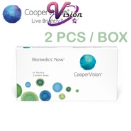 (2  PCS) Cooper Vision Biomedics Now Monthly Disposable Lens Hydrogel Clear Contact Lenses