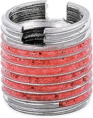 E-Z LOK Threaded Insert for Metal 303 Stainless Steel Thread Inserts 6-32 Internal Threads, 1/4-20 E