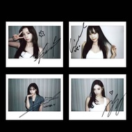 A aespa Homemade Merchandise Photocard Jin Minting Ningyi Zhuo Liu Zhimin Giselle Polaroid Photocard