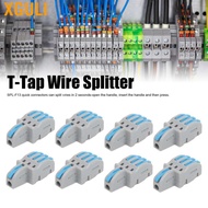[READY] Xguli 20Pcs SPL‑F13 Quick Connectors 1 in 3 out T‑Tap Wire Splitter for Lighting Motors 250V