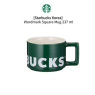 [Starbucks Korea] Wordmark Square Mug 237 ml