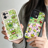 HP O-39 Sanrio Keroppi Casing Siliconehp for OPPO Reno 7 7Z 8Z 8 F21 F21S Pro Lite 5G