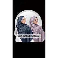 shawl bubble satin luxe- shawl satin- shawl 1.8 meter