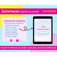 Sailormoon Theme Digital Planner for iPad ,Android tablet digital planner