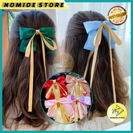 Korean Hair Clips for Girls, Large Fabric Ribbon Model, Cute Korean Hair Clip Accessories, Imported 