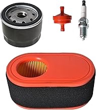 LiGuVCY 937-05065 951-12260 Air Filter + 951-12690 Oil Filter Spark Plug Replacement for Craftsman L