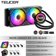 TEUCER CPU Water Cooler พร้อม JM-1 พัดลม All In One CPU Liquid Cooling 240 มม./360 มม.ARGB หม้อน้ําร