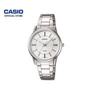 Casio General LTP-1303D-7AV Silver Stainless Steel Band Women Watch