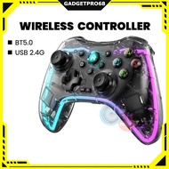 S03 Wireless Gaming Controller Bluetooth + USB 2.4G Support Android I0S PC Laptop TV Gamepad Joystic