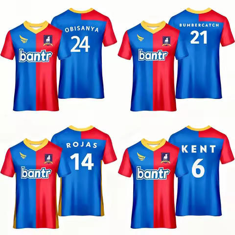 Summer Men's Women's American TV series Roy Kent NO.6 Jamie Tartt Football Jersey Quick Drying Sport