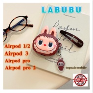 Airpod 1/2 Airpod 3 AirPod pro 2 labubu earphone cover earpods protector cover wireless earphone cas