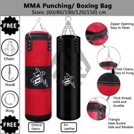 3H Beg Tinju Sandbag Sanda Muay Thai/MMA | Punching Bag Gantung untuk Gym, Sanda, Boxing 拳击沙包袋