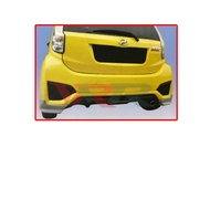 Perodua Myvi Icon (2015 Facelift) SE GEAR UP OEM Rear Back Bumper Skirt Lower PU Bodykit - Raw Mater