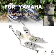 FOR YAMAHA XMAX 300 X MAX300 xmax 300 x max300 2023 Motorcycle Pedal With Bumper Foot Pedal Accessories