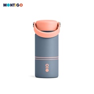 [LE] Montigo Retro Reel Ace Bottle Micro (200ml/7oz) - Durable Stainless Steel, Temperature Retentio