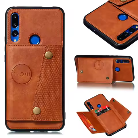 PU Leather Wallet Case For Huawei P30 P40 P50 Pro Mate 20 30 40 Pro Y9 Prime Y7A Nova 5t 7i Honor 20