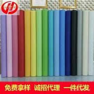 Instant Stickers Wallpaper Wallpaper Decoration Plain Thickened Pastoral PVC Self-Adhesive Wall Stic