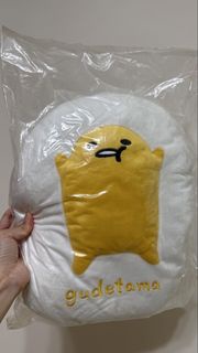 蛋黃哥 咕𠱸 攬枕 坐墊 公仔 gudetama cushion 限量版梳梳乎乎咕𠱸
