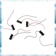 [W F S B] 5Pcs 23A/A23 Battery (12V) Clip Holder Box Case Black
