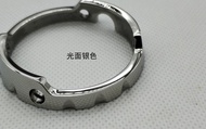 อุปกรณ์เสริมนาฬิกา Seiko นาฬิกาดำน้ำซีรีส์หอยเชลล์ srpa79j1/81j1/82j1/83j1รุ่นแหวนเหล็ก