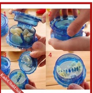 GARLIC PRO Mini Onion Chopper - Crusher Chopper Onion Garlic Pro Mini Garlic Chopper salad mix Kitch