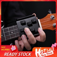 kT  Ukulele Chord Ukulele Chord Trainer Attachment – Finger Pain Relief Chord Presser for Easy Learn