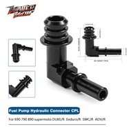 Fuel Pump Hydraulic Connector CPL For 690 790 890 supermoto duke Eeduro SMC R ADV R  Oil Pipe Connec