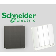 [SG SELLER] Schneider AvatarOn Switch and Socket switches (White/Dark Grey)