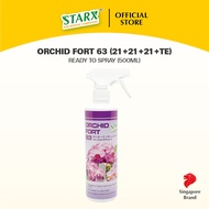 STARX SG | Orchid Fort 63 21+21+21+TE (500ml) Ready To Spray - Fertiliser to Promote Healthy &amp; Fullest Leaf Growth