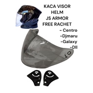 Helmet Visor Helmet Visor Free Glass Ratchet JS Armor