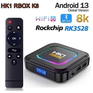 Hk1 rbox k8 Set Top Box RK3528 4Gb/32Gb Android 13 WIFI6 with Bluetooth