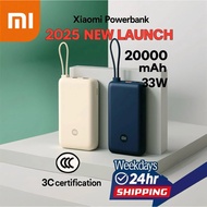 【CCC Certification】Xiaomi PowerBank 20000mAh 33W/22.5w Integtated cable Fast Charging