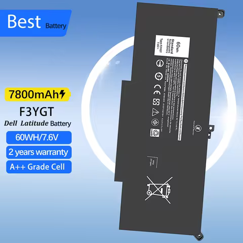 F3YGT DJ1J0 Battery For Dell Latitude 12 7000 7280 7290 13 7380 7390 14 7480 7490 E7280 E7380 E7480 