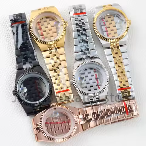 39.5mm NH35 Case Sapphire Glass for Land-Dweller NH35 NH36 Automatic Movement Stainless Steel Watchb