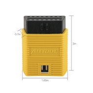 AUTOOL Car OBD2 16Pin Connector Extension Adapter(Compatible For OBD2 EOBD ELM327 Scanner)Auto Vehic