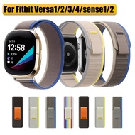 Nylon Sports Watchband for Fitbit Versa 4 Strap / Fitbit Versa 3 Strap Fitbit Sense / Fitbit Sense 2