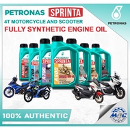 PETRONAS Sprinta A900 A700 F300 F700 F900 10W40 20W40 4T MOTORCYCLE AND SCOOTER Engine Oil