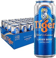 Tiger Lager Beer Can, 24 x 490ml